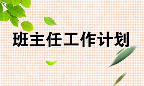 普通高中见习教导主任工作计划表例文