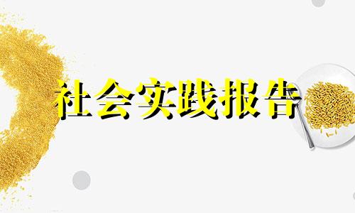 2022小区社会实践报告