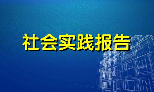 2022全新大学生三下乡社会实践报告5篇全集