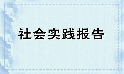 2022假期社会发展实践总结报告5篇